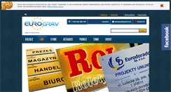 Desktop Screenshot of eurograv.pl