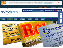 Tablet Screenshot of eurograv.pl